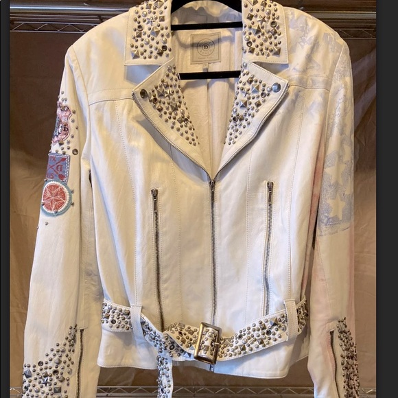 Double D Ranch Jackets & Blazers - NWOT Double D Ranchwear Biker Jacket Size 2x